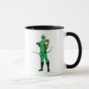 Mug Flèche verte debout avec flèche
