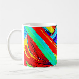 Mug Flèches arc-en-ciel colorées 1108