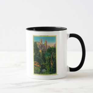 Mug Flèches de cathédrale et vallée de Yosemite