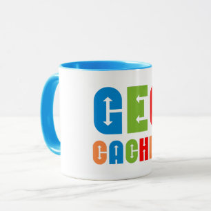 Mug Flèches de géocacher colorées