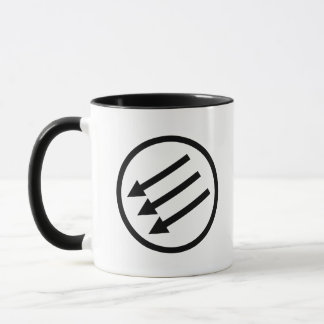 Mug Flèches noires anti-fascisme