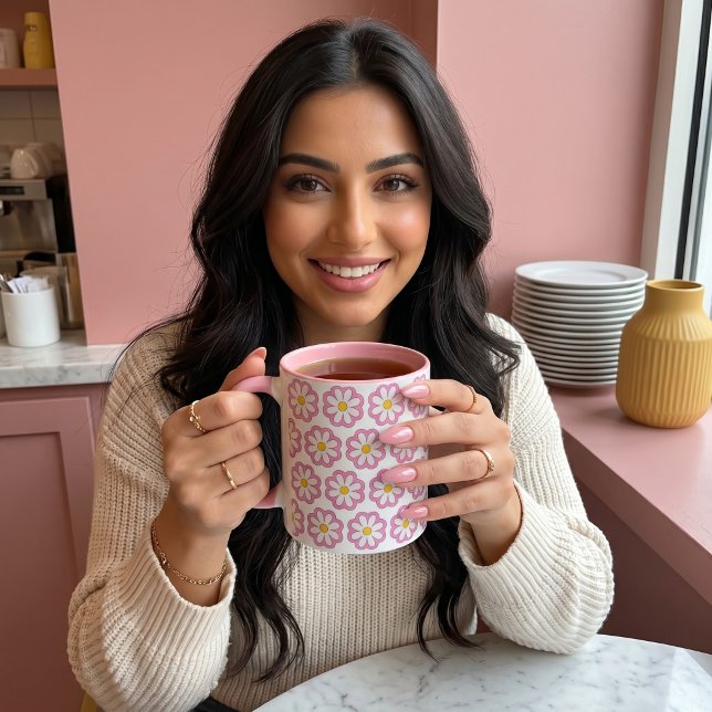Mug Fleur (Créateur téléchargé)