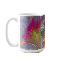 Fleur Abstraite aux couleurs vives