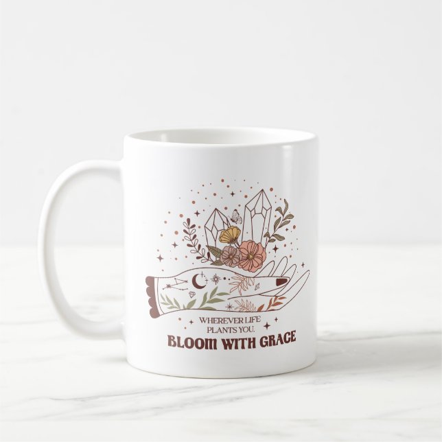 Mug Fleur avec grâce (Gauche)