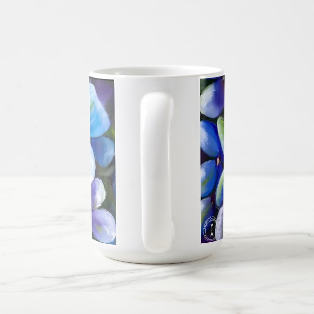 Mug Fleur bleue (Poignée)