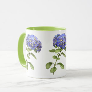 Mug Fleur Blue Hydrangea