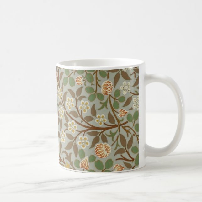 Mug Fleur botanique de trèfle William Morris (Droite)