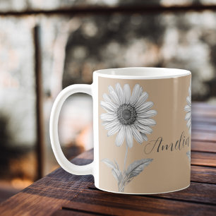 Mug Fleur Cute Daisy personnalisable