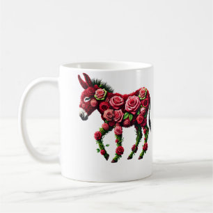 Mug Fleur d'âne rose jardinage floral