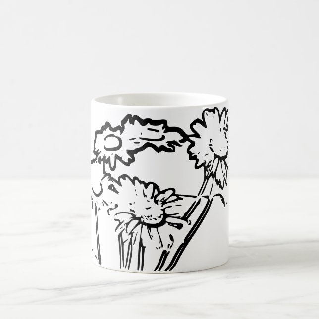 Mug Fleur d'art naturel (Centre)