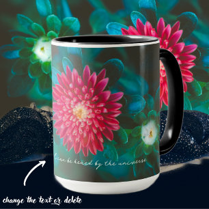 Mug Fleur de aster rouge