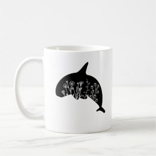 Mug Fleur de baleine mignonne