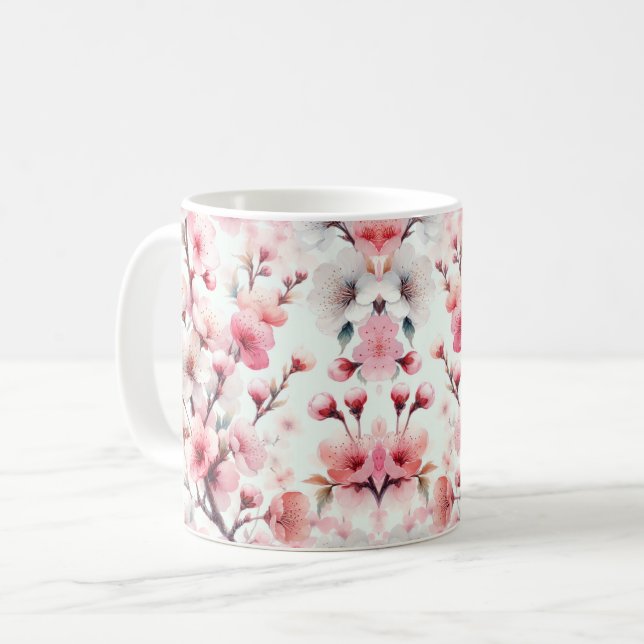 Mug Fleur de Cerisier (Devant gauche)