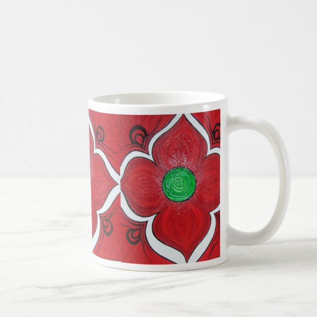 Mug Fleur de Chakra Lotus de racine (Droite)