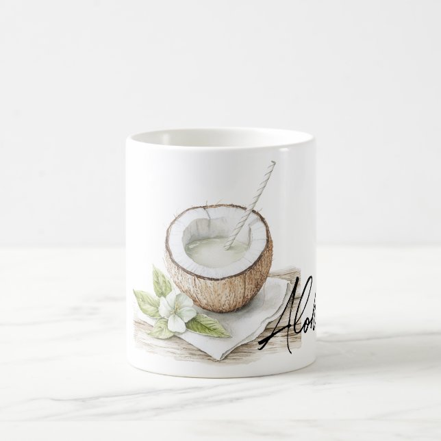 Mug Fleur de coco Aloha tropical (Centre)