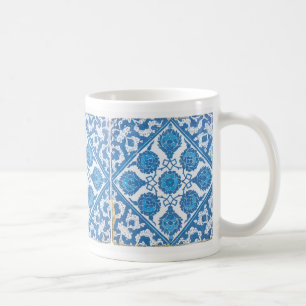 Mug Fleur de Cornflower Delft bleu et blanc