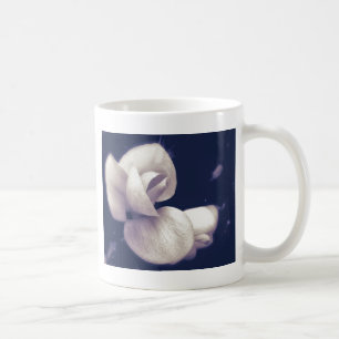 Mug Fleur de crocus en noir et blanc