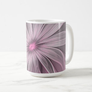 Mug Fleur de fantaisie abstraite Art fractal floral de