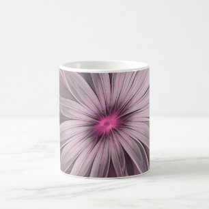 Mug Fleur de fantaisie abstraite fleur de prunier art