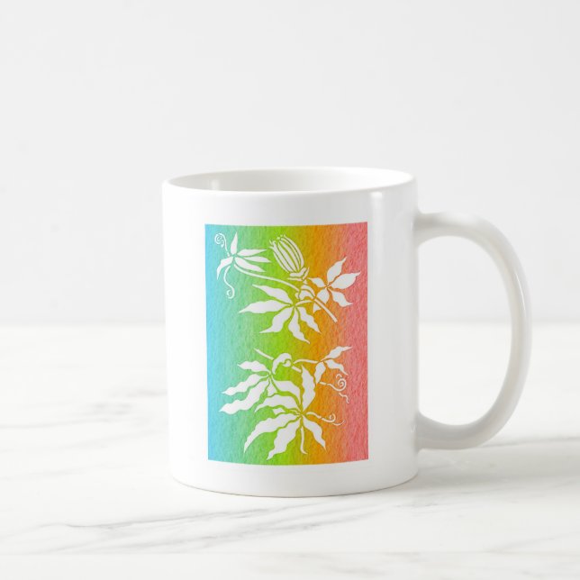 Mug Fleur de la Passion Arc-en-Ciel (Droite)