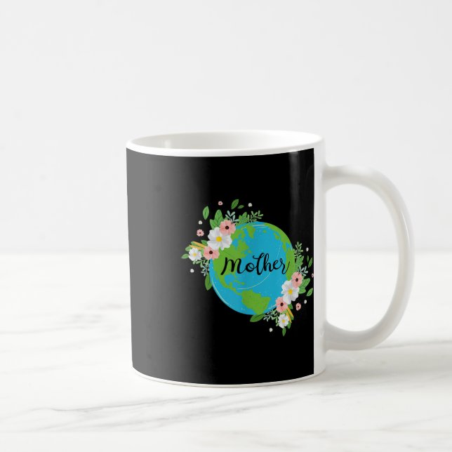 Mug Fleur de la Terre Mère Protection de l'Environneme (Droite)