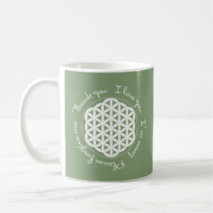 Mug Fleur de la vie Ho'oponopono