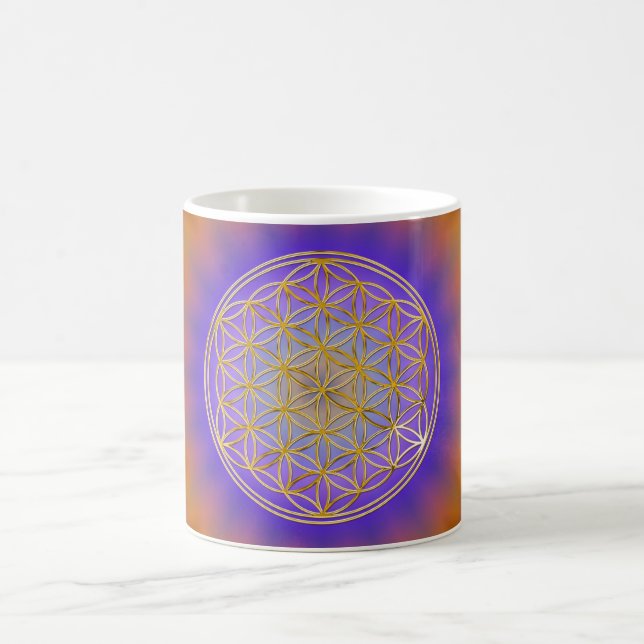 Mug Fleur de la viePetit Flower radial BG (Centre)