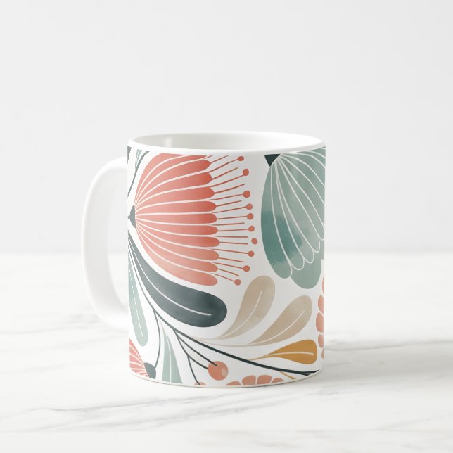 Mug Fleur de l'été doux  (Devant gauche)