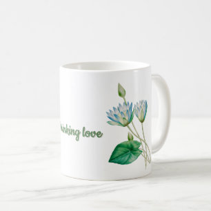 Mug Fleur de Lotus Égyptienne Vintage