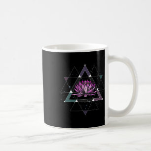 Mug Fleur de Lotus Géométrie Sacrée Yoga Méditation Sp