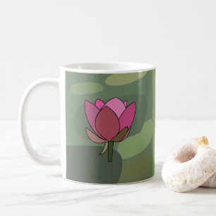 Mug Fleur de lotus rose