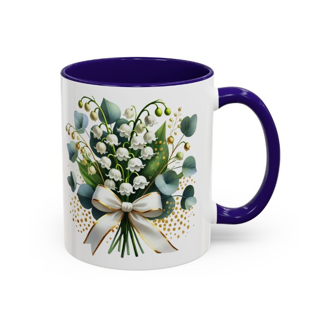 Mug Fleur de Lys Cadeau Floral Élégant (Créateur téléchargé)