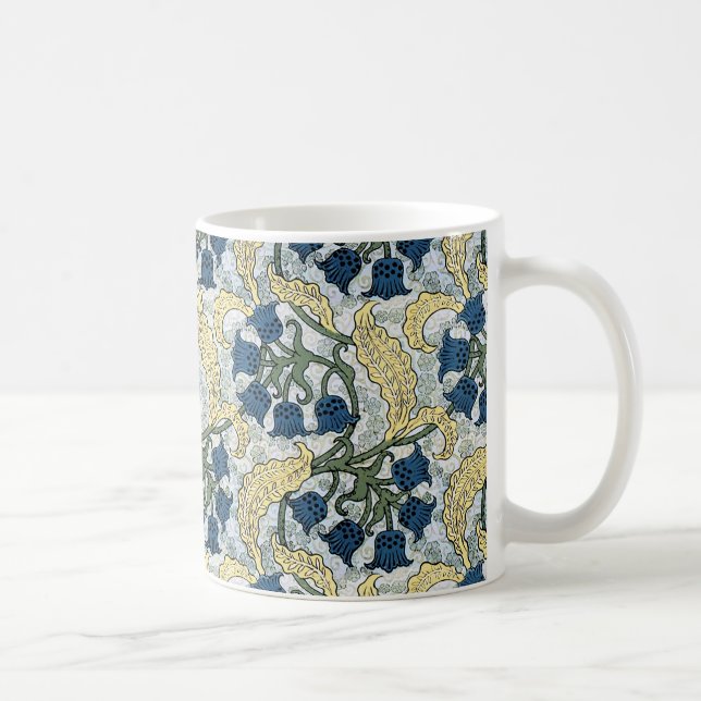Mug Fleur de Muguet Art Nouveau Verneuil (Droite)