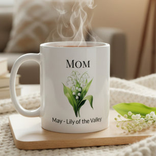 Mug Fleur de Naissance Lys de la Vallée Maman