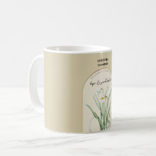 Mug Fleur de naissance personnalisée Mois Décembre Nar
