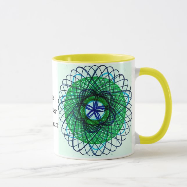 Mug Fleur de paix (Droite)