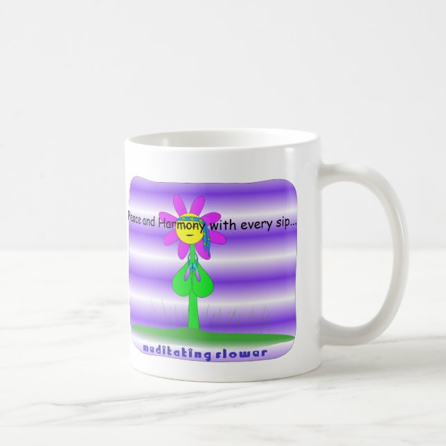 Mug Fleur de paix et d'harmonie (Droite)
