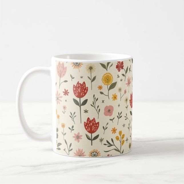 Mug Fleur de printemps (Gauche)
