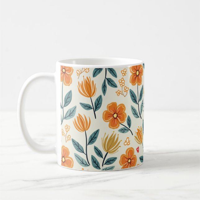 Mug Fleur de printemps (Gauche)