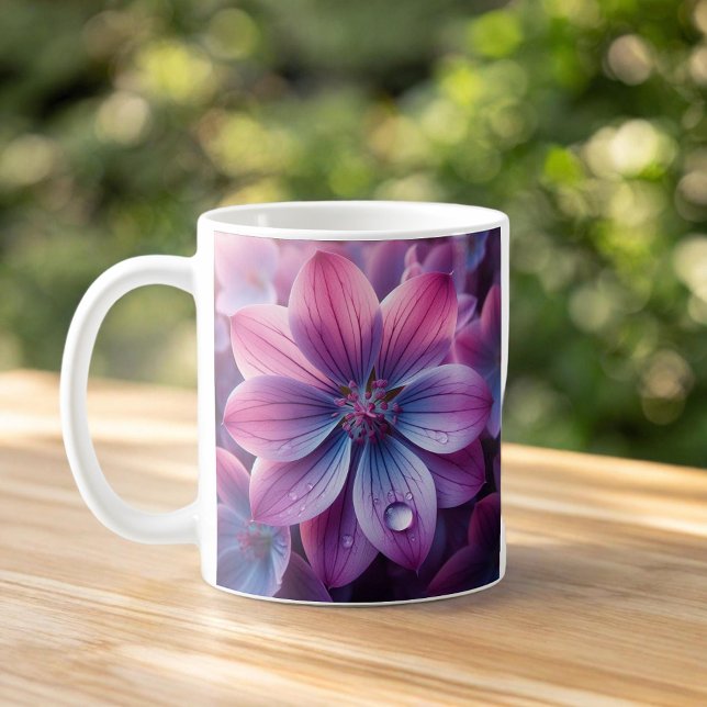 Mug Fleur de printemps rose et pourpre Lilac (Créateur téléchargé)