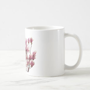 Mug Fleur de printemps rose florissante Magnolias