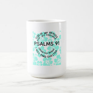 Mug Fleur de psaume 91 à la menthe