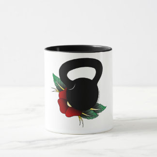 Mug Fleur de tatouage traditionnelle américaine Kettle