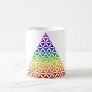 Mug Fleur de vie / Blume des Lebens - chakra pyramidal