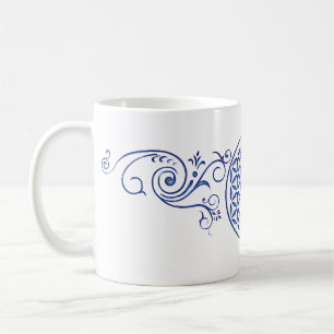 Mug Fleur de vie / Blume des Lebens - vintage III