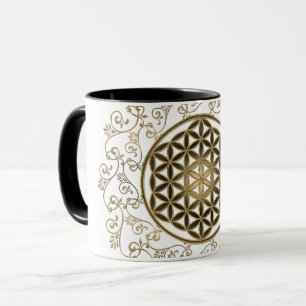 Mug Fleur De Vie - Ornements Vintages Mandala 2