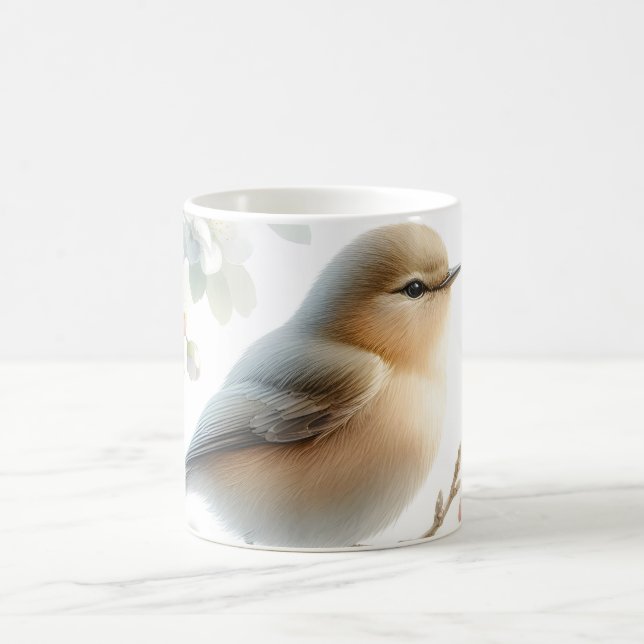 Mug Fleur d'eau de cerisier à l'aquarelle de printemps (Centre)