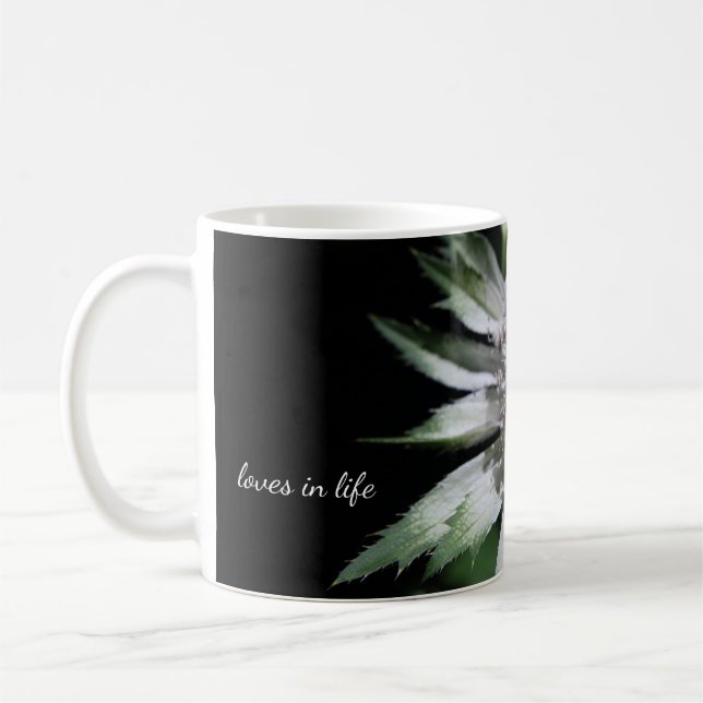 Mug Fleur d'été blanche (Gauche)