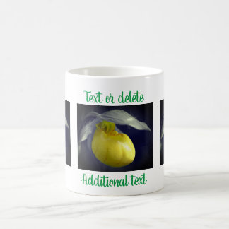 Mug Fleur d'orchidée Lady Slipper personnalisée