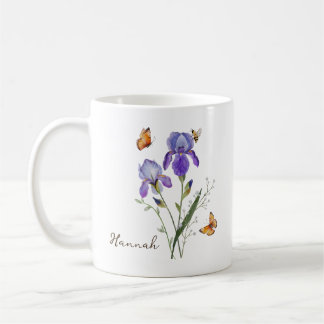Mug Fleur du mois de naissance Iris
